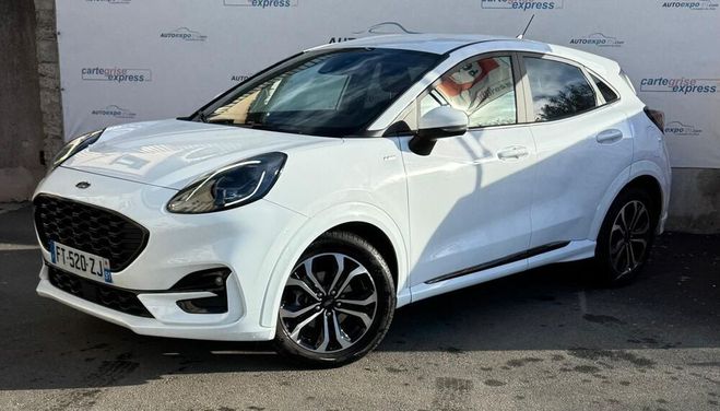 Ford Puma 1.0 ECOBOOST 125CH MHEV ST-LINE 6CV BLANC de 2020