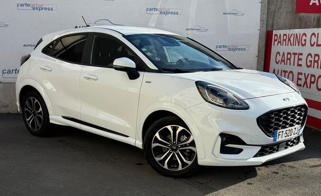 Ford Puma 1.0 ECOBOOST 125CH MHEV ST-LINE 6CV BLANC de 2020