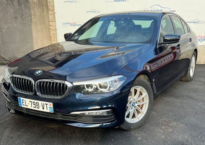 BMW Serie 5 (G30) 530EA IPERFORMANCE 252CH BUSINESS BLEU FONCE de 2017