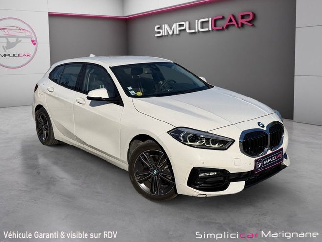 BMW Serie 1 F40 118d 150 ch Edition Sport Carplay Ca Blanc de 2020