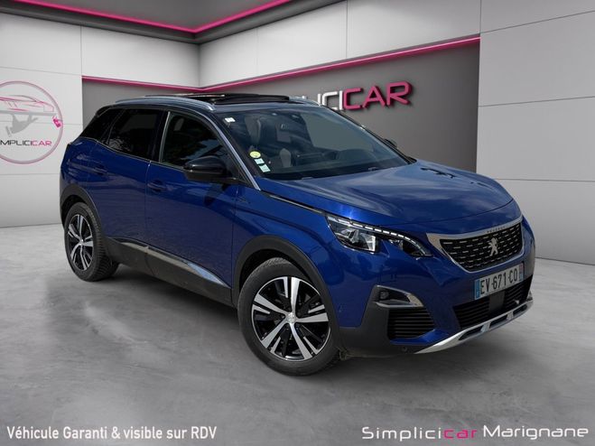 Peugeot 3008 1.6 BlueHDi 120ch SS EAT6 GT Line Camera Bleu de 2018