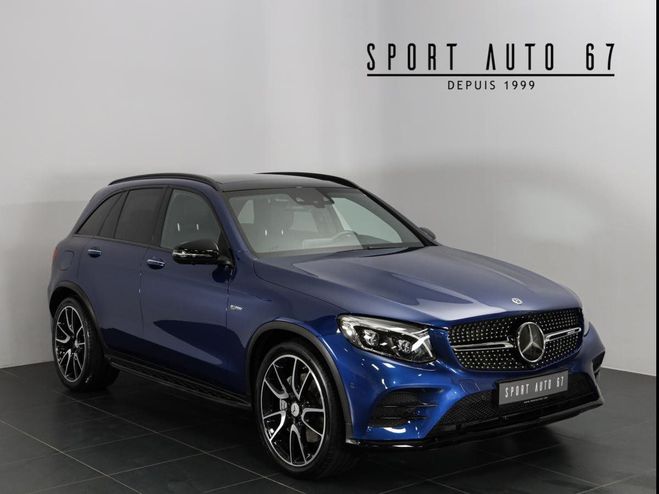 Mercedes GLC 43 AMG V6 3.0 L bi turbo Brillant Blue Metal de 2017