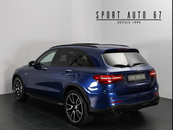 Mercedes GLC 43 AMG V6 3.0 L bi turbo Brillant Blue Metal de 2017