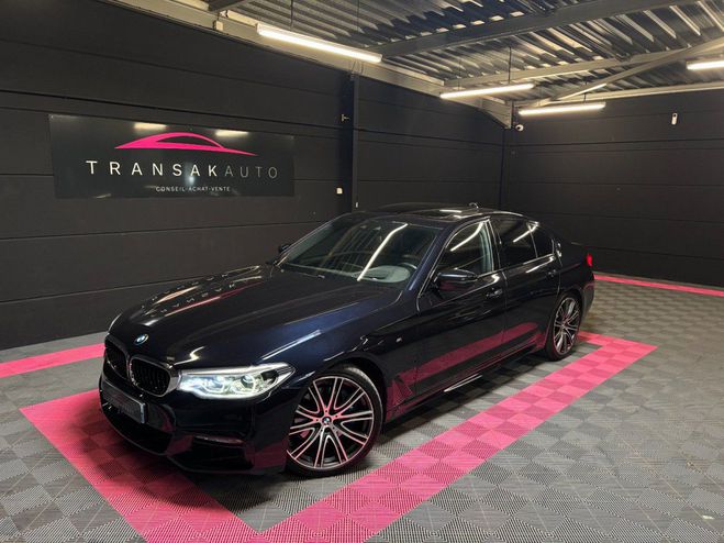 BMW Serie 5 G30 530d 265 ch BVA8 M Sport Bleu de 2019