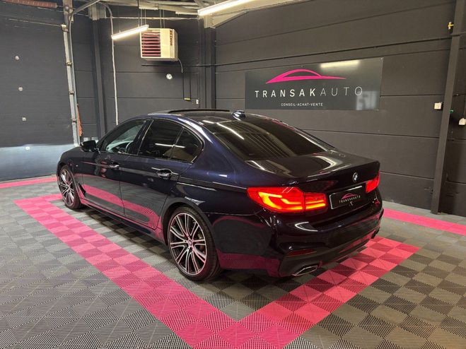 BMW Serie 5 G30 530d 265 ch BVA8 M Sport Bleu de 2019