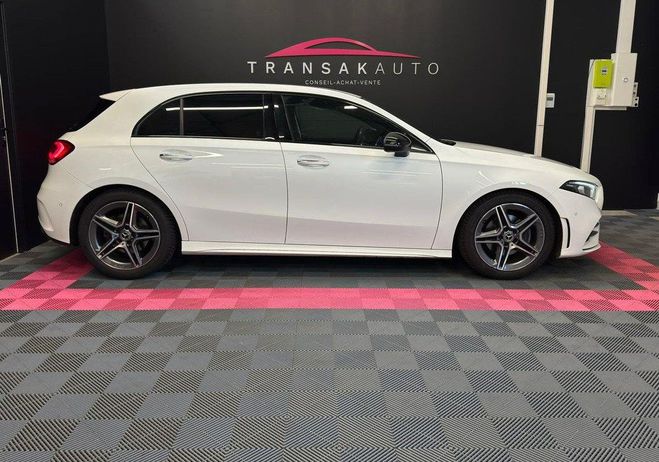 Mercedes Classe A 200 7G-DCT AMG Line ORIGINE FRANCE SUIVI Blanc de 2019