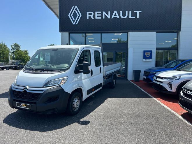 Citroen Jumper Benne 35 L3 HDi 130  III PLATEAU DOUBLE  Blanc de 2016