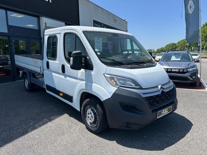 Citroen Jumper Benne 35 L3 HDi 130  III PLATEAU DOUBLE  Blanc de 2016
