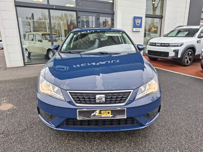 Seat Leon 1.6 115  BERLINE BLEU de 2017