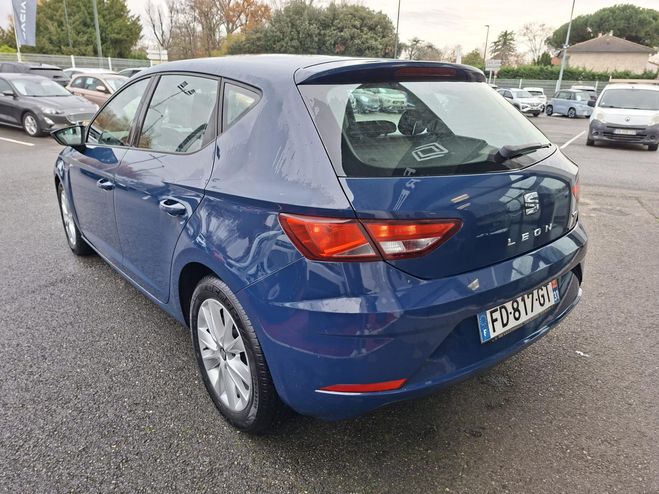 Seat Leon 1.6 115  BERLINE BLEU de 2017