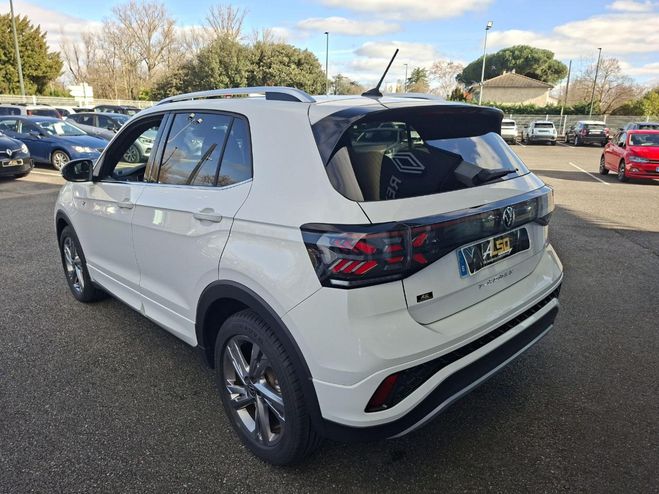 Volkswagen T Cross TSI 116 DSG 7  R-Line Blanc de 2024