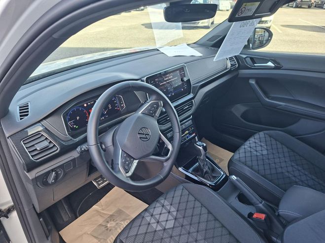 Volkswagen T Cross TSI 116 DSG 7  R-Line Blanc de 2024
