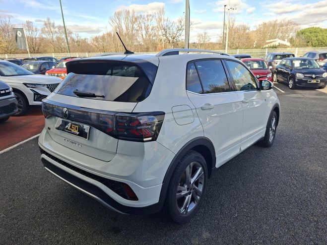 Volkswagen T Cross TSI 116 DSG 7  R-Line Blanc de 2024