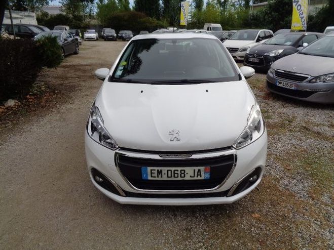 Peugeot 208 1.6 BLUEHDI 75CH S&S ACTIVE 5P BLANC de 2017