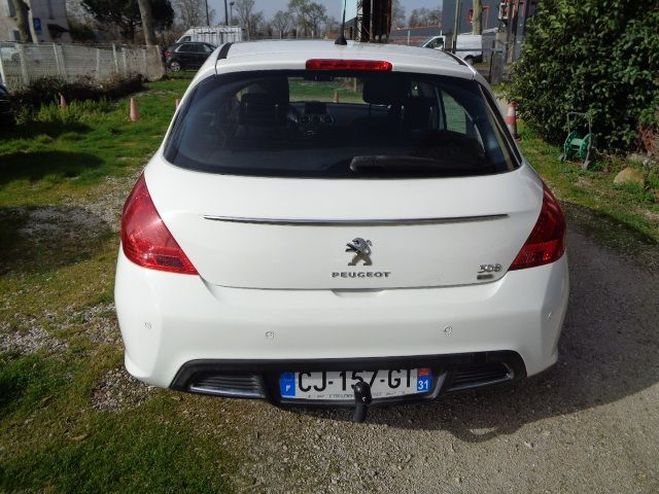 Peugeot 308 1.6 E-HDI112 FAP ALLURE 5P BLANC de 2012