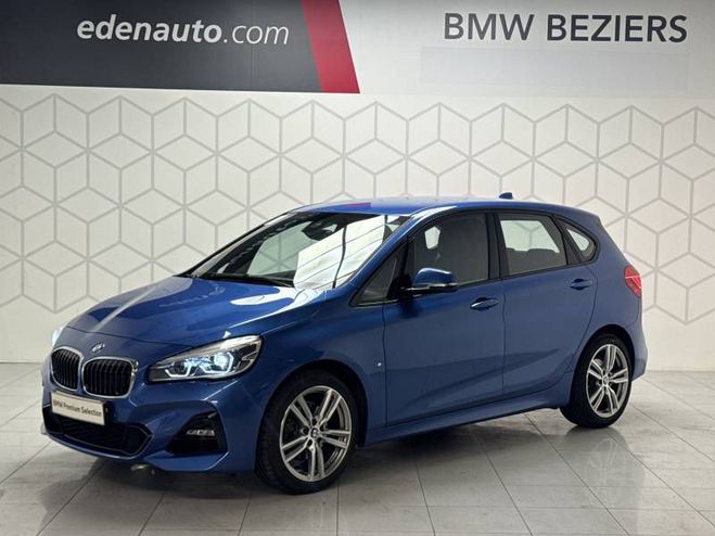 BMW Serie 2 Active Tourer 218i 140 ch DKG7 M Sport bleu de 2019