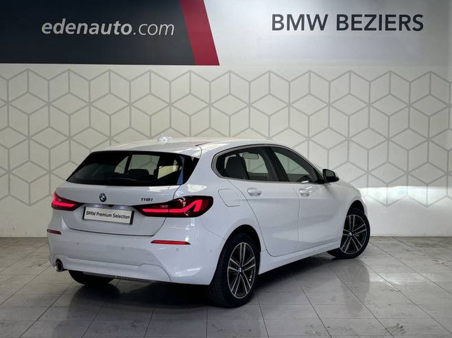 BMW Serie 1 118i 136 ch DKG7 Business Design blanc de 2022