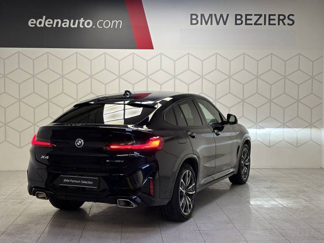 BMW X4 xDrive20d 190 ch BVA8 M Sport noir de 2022