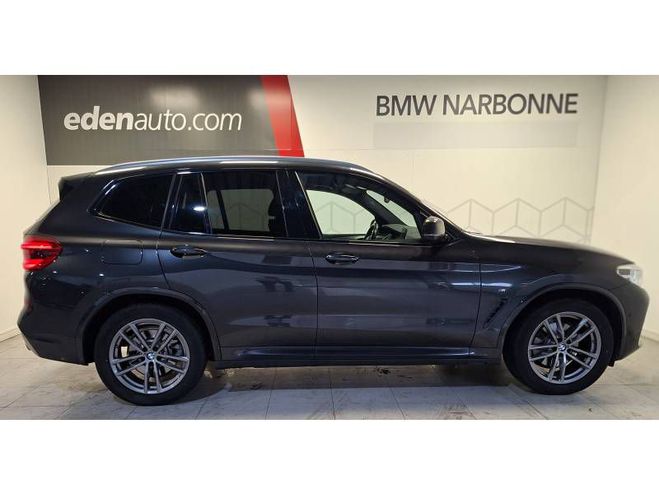 BMW X3 xDrive20d 190ch BVA8 M Sport gris de 2021