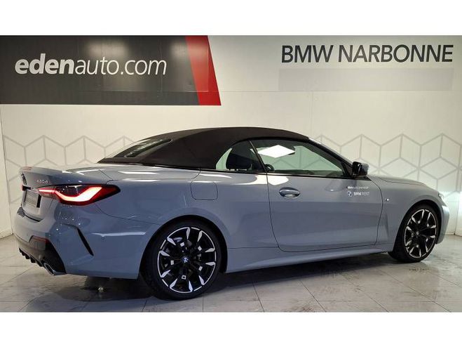 BMW Serie 4 Cab 420d 190 ch BVA8 M Sport gris de 2025