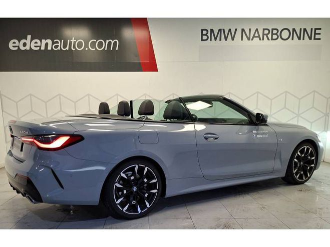 BMW Serie 4 Cab 420d 190 ch BVA8 M Sport gris de 2025