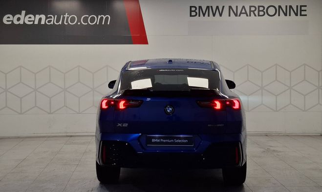 BMW X2 X2 sDrive 20i 170ch DKG7 M Sport 5p Bleu de 2025