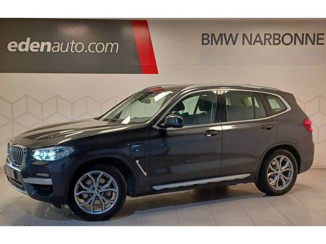 BMW X3 xDrive 30e 292ch BVA8 xLine gris de 2021