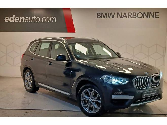 BMW X3 xDrive 30e 292ch BVA8 xLine gris de 2021