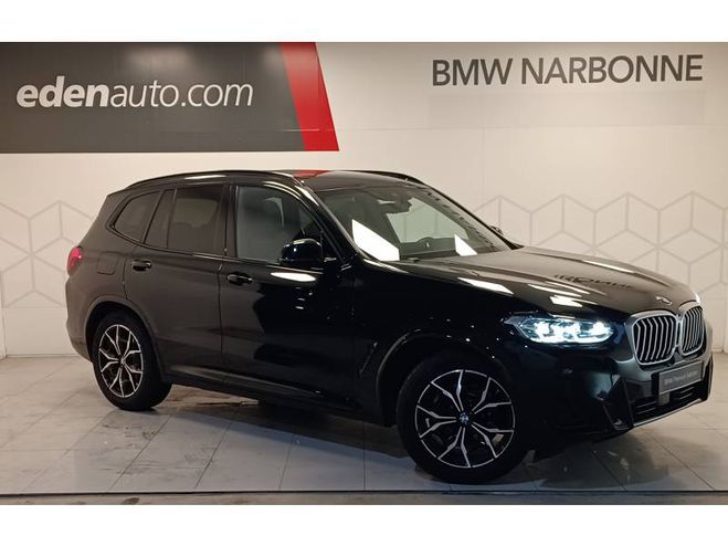 BMW X3 xDrive 30d 286ch BVA8 M Sport noir de 2024