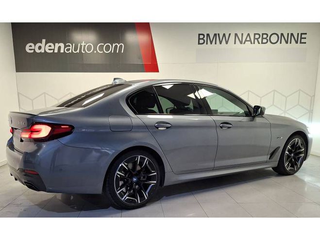 BMW Serie 5 545e TwinPower Turbo xDrive 394 ch BVA8  gris de 2022