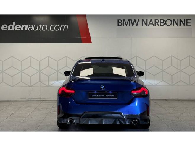 BMW Serie 2 Coupe 218i 156 ch BVA8 M Sport bleu de 2023