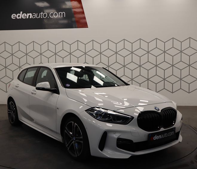 BMW Serie 1 116i 109 ch DKG7 M Sport 5p Blanc de 2022
