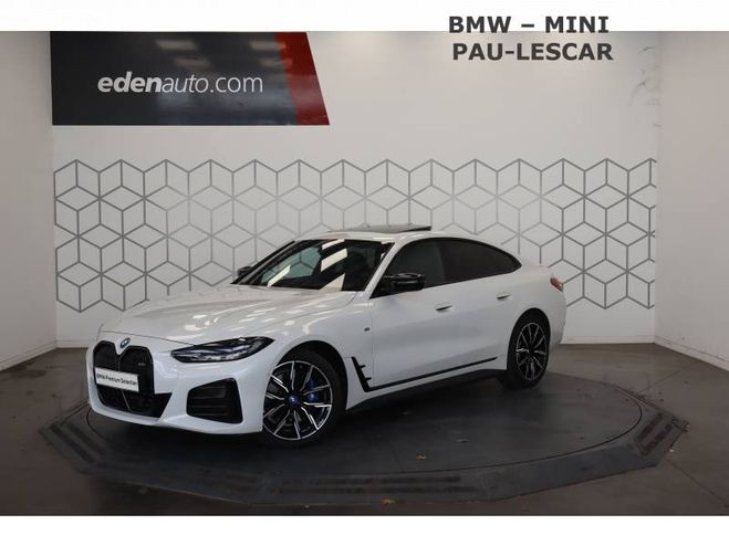 BMW I4 M50 544 ch BVA blanc de 2022