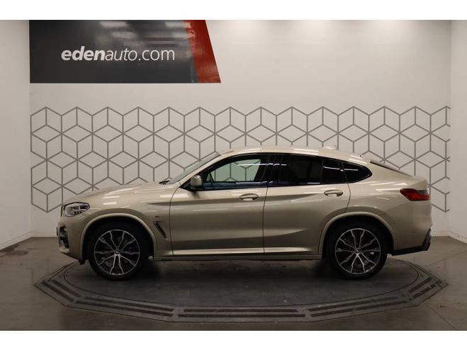 BMW X4 M40d 340 ch BVA8 beige de 2021