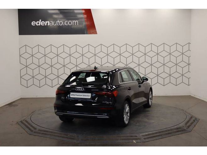 Audi A3 Sportback 35 TDI 150 S tronic 7 Design L noir de 2020
