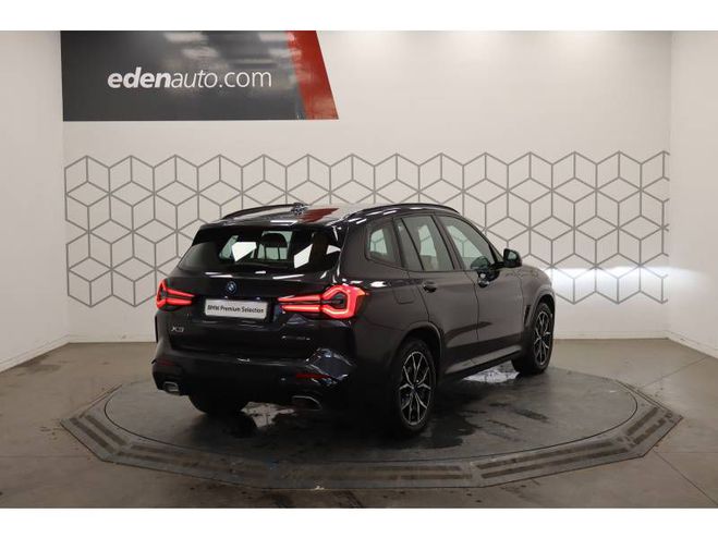 BMW X3 xDrive 30e 292ch BVA8 M Sport noir de 2022