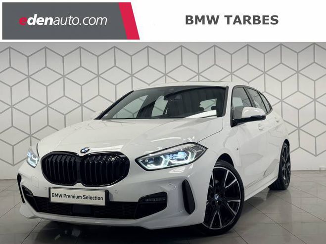 BMW Serie 1 118d 150 ch BVA8 M Sport blanc de 2019