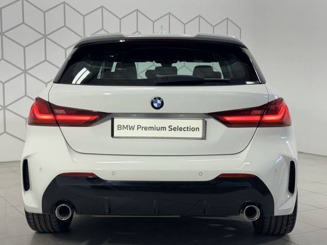 BMW Serie 1 118d 150 ch BVA8 M Sport blanc de 2019