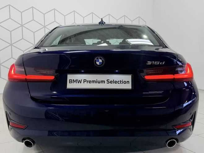 BMW Serie 3 318d 150 ch BVA8 Business Design bleu de 2019