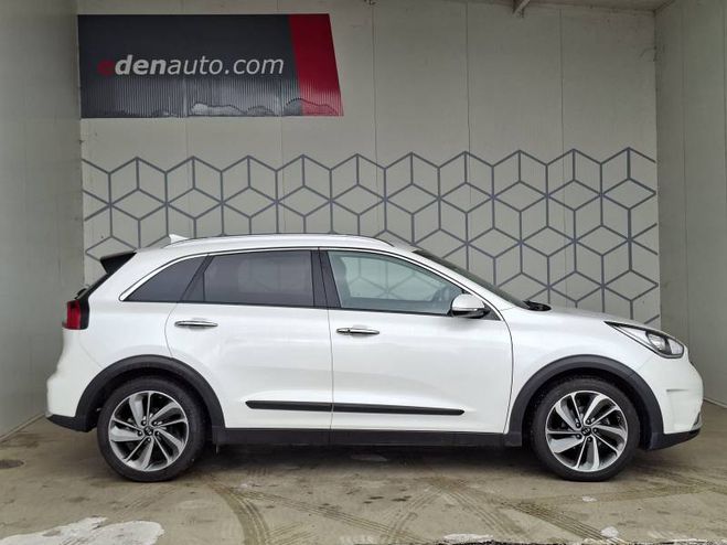 Kia Niro 1.6 GDi Hybride 141 ch DCT6 Design blanc de 2019
