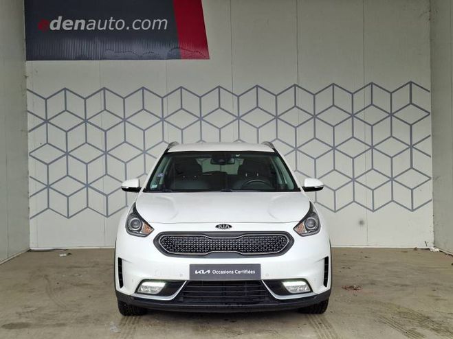 Kia Niro 1.6 GDi Hybride 141 ch DCT6 Design blanc de 2019