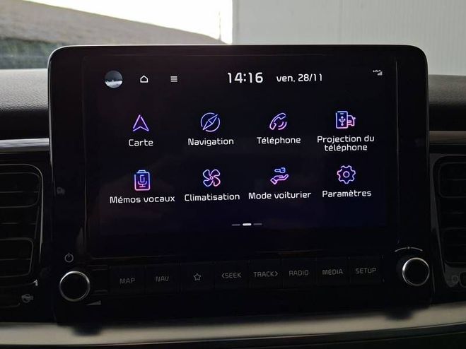Kia Stonic 1.0 T-GDi 100 ch DCT7 Active bleu de 2024