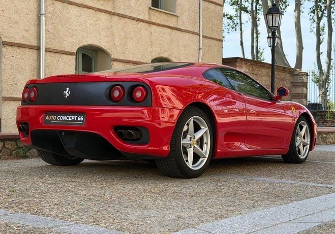 Ferrari 360 Modena V8 400 ch bo�te m�canique Rouge de 2000
