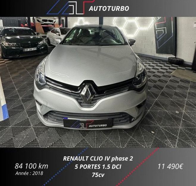 Renault Clio IV 1.5 DCI 75CH ENERGY BUSINESS 5P EURO6 Gris de 2018