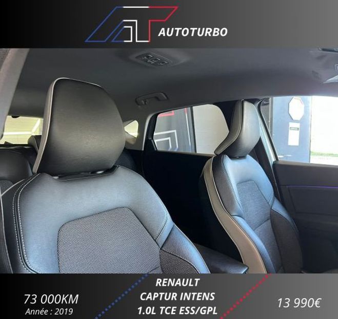 Renault Captur II 1.0 TCE 100CH INTENS GPL-ESS Gris de 2020