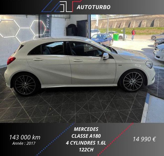 Mercedes Classe A 180 WHITEART EDITION 7G-DCT Blanc de 2017