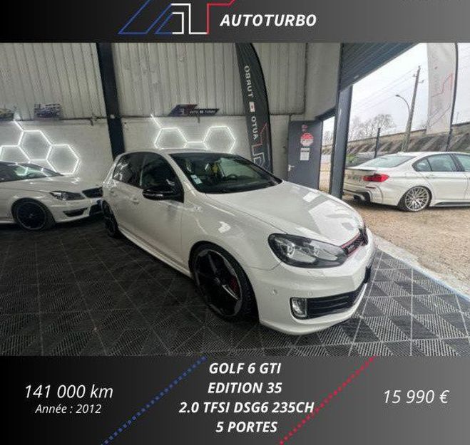 Volkswagen Golf VI 2.0 TSI 235CH GTI EDITION 35 DSG6 5P Blanc de 2012