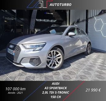  Voir d&eacute;tails -Audi A3 Sportback 35 TDI 150CH BUSINESS LINE S T &agrave;  Le Pont-de-Claix (38)