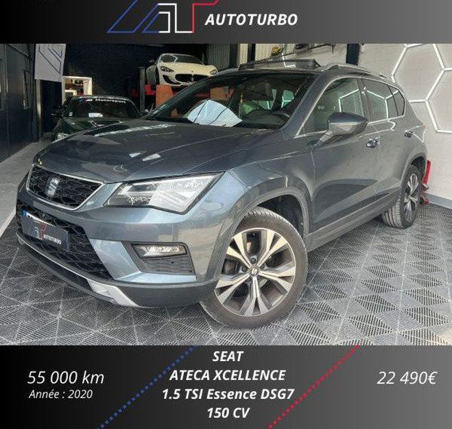 Seat Ateca 1.5 TSI 150CH ACT START&STOP XCELLENCE D Gris de 2020