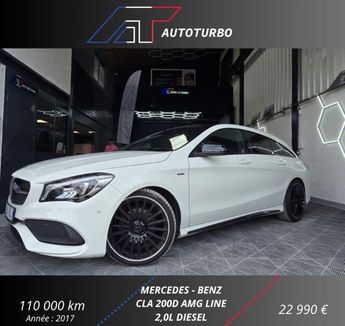  Voir d&eacute;tails -Mercedes Classe CLA ng Brake 200 D WHITEART EDITION 7G-DCT &agrave;  Le Pont-de-Claix (38)
